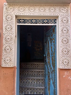   at Marrakech Henna Art Cafe in Marrakech