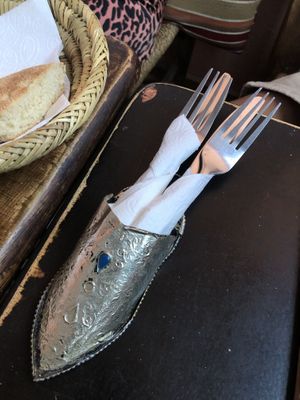   at Marrakech Henna Art Cafe in Marrakech