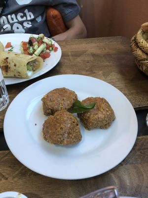 amlou cookies  at Marrakech Henna Art Cafe in Marrakech