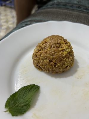 It was 3 (amla cookies)  at Marrakech Henna Art Cafe in Marrakech