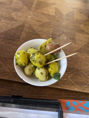 Olives  at Marrakech Henna Art Cafe in Marrakech