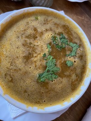 Lentil Soup   at Marrakech Henna Art Cafe in Marrakech