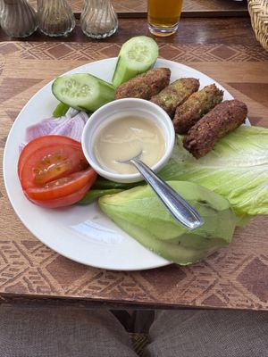 Falafel   at Marrakech Henna Art Cafe in Marrakech