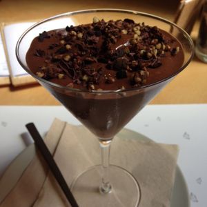 Chocolate Nice Cream at Mantra Raw in Milan