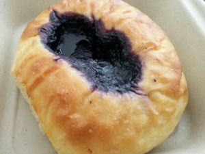 blueberry kolaches at Bistro Vonish Food Truck in Austin