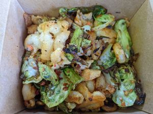 Spicy Mac and Cheese at Bistro Vonish Food Truck in Austin