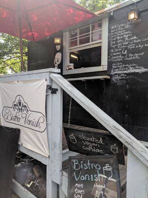 Exterior at Bistro Vonish Food Truck in Austin