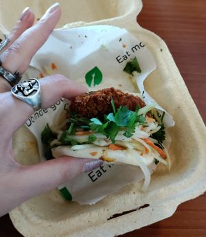 Katsu slider at Veggie Grill in Walnut Creek