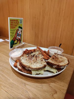 Reuben at Veggie Grill in Walnut Creek
