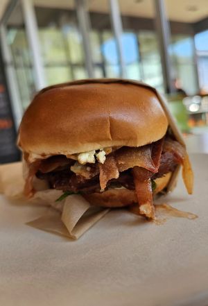 Steakhouse Burger at Veggie Grill in Walnut Creek