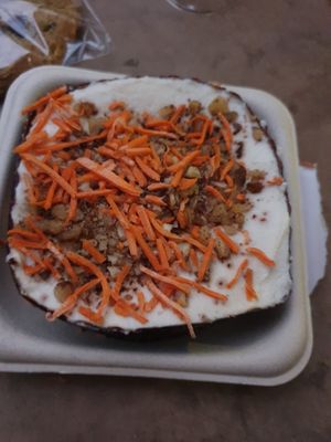 Carrot Cake  at Veggie Grill in Walnut Creek