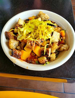 Masala Curry Bowl at Veggie Grill in Walnut Creek