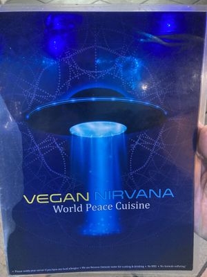 Menu at Vegan Galaxy in Huntington Beach