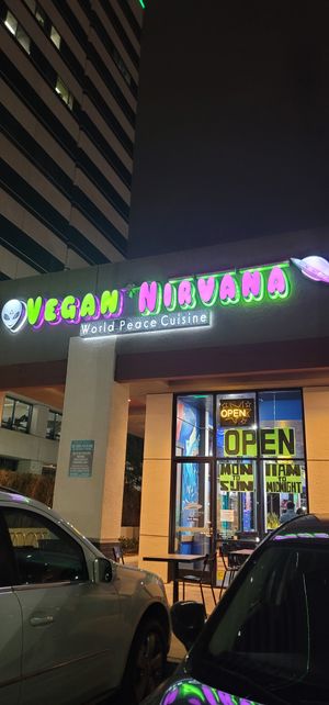 Front at Vegan Galaxy in Huntington Beach