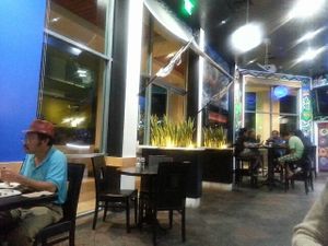 Great ambience 🛸💜🌠 at Vegan Galaxy in Huntington Beach