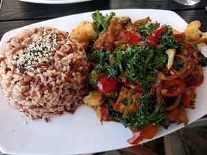 Kingdom of God at Vegan Galaxy in Huntington Beach