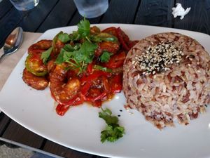 Deep Sea Meditation at Vegan Galaxy in Huntington Beach