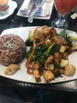 Kingdom of God  at Vegan Galaxy in Huntington Beach