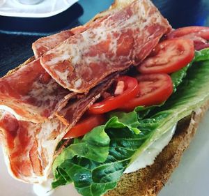 BLT at Vegan Galaxy in Huntington Beach