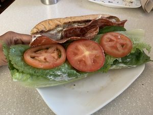 Amazing BLT at Vegan Galaxy in Huntington Beach