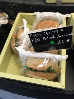 Jackfruit roll  at Royce Rolls Cafe in Bristol