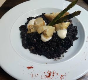 Arroz negro at VEGA - Luna in Madrid