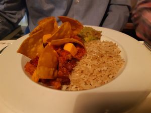 Main / Chili sin carne at VEGA - Luna in Madrid