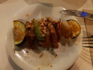 Grillspieß at VEGA - Luna in Madrid