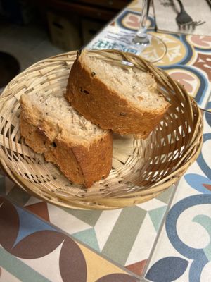 Side bread   at VEGA - Luna in Madrid