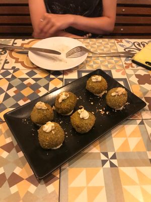 Croquettes at VEGA - Luna in Madrid