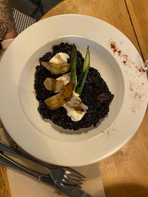 black rice  at VEGA - Luna in Madrid
