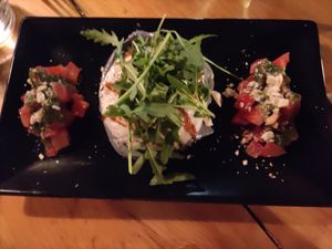 Burrata at VEGA - Luna in Madrid