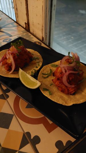 Jackfruit Tacos at VEGA - Luna in Madrid