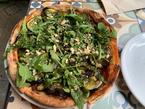 Pizza at VEGA - Luna in Madrid