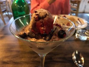 awesome ice-cream !   at VEGA - Luna in Madrid