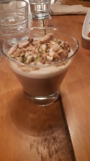 Panna cotta at VEGA - Luna in Madrid