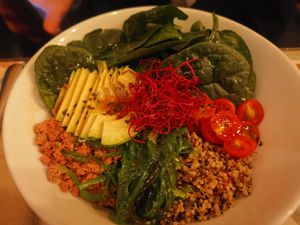 Vegan poke at VEGA - Luna in Madrid