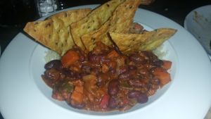 Chili sin carne  at VEGA - Luna in Madrid