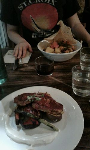 dinner at VEGA - Luna in Madrid