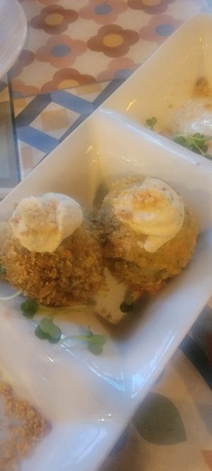 Croquettes at VEGA - Luna in Madrid