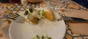 Set menu starter #Veganuary at VEGA - Luna in Madrid