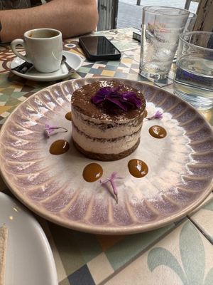 Tiramisú vegan   at VEGA - Luna in Madrid