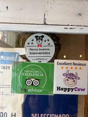 Well-behaved dogs are welcome. at VEGA - Luna in Madrid