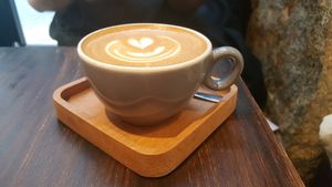 great coffee at VEGA - Luna in Madrid