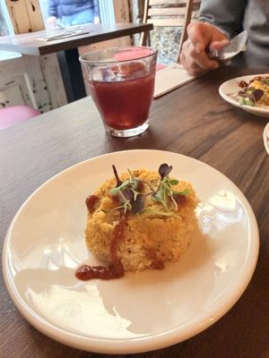 Starter: Polenta   at VEGA - Luna in Madrid