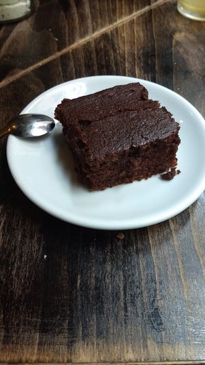 Cofee cake at VEGA - Luna in Madrid