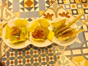 Yummy Vegan Tapas  at VEGA - Luna in Madrid