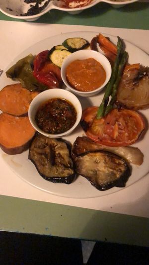Parrillada de verduras  at VEGA - Luna in Madrid