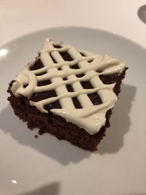 Red velvet dessert cake  at VEGA - Luna in Madrid