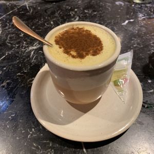 Golden milk  at VEGA - Luna in Madrid